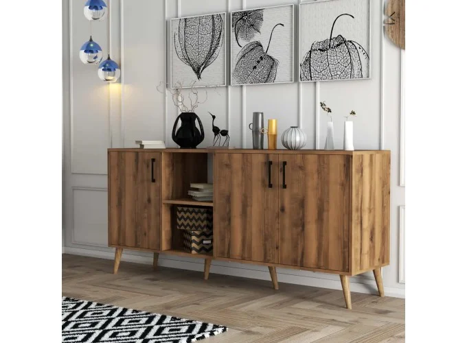 Μπουφές Exxen 1622, Π180xΜ45xΥ82 εκ., All4home