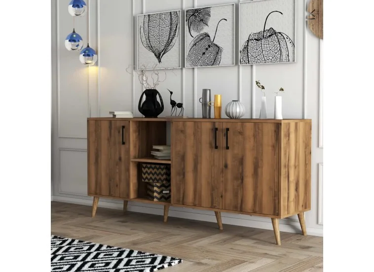 Μπουφές Exxen 1622, Π180xΜ45xΥ82 εκ., All4home