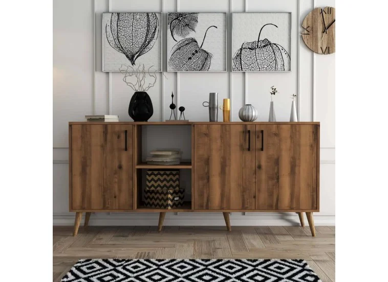 Μπουφές Exxen 1622, Π180xΜ45xΥ82 εκ., All4home