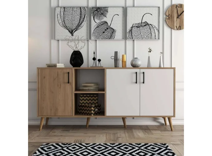 Μπουφές Exxen 1624, Π180xΜ45xΥ82 εκ., All4home