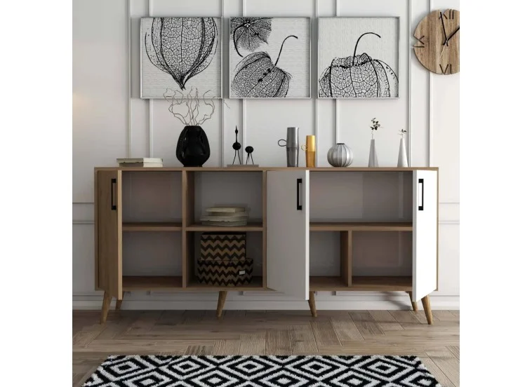 Μπουφές Exxen 1624, Π180xΜ45xΥ82 εκ., All4home