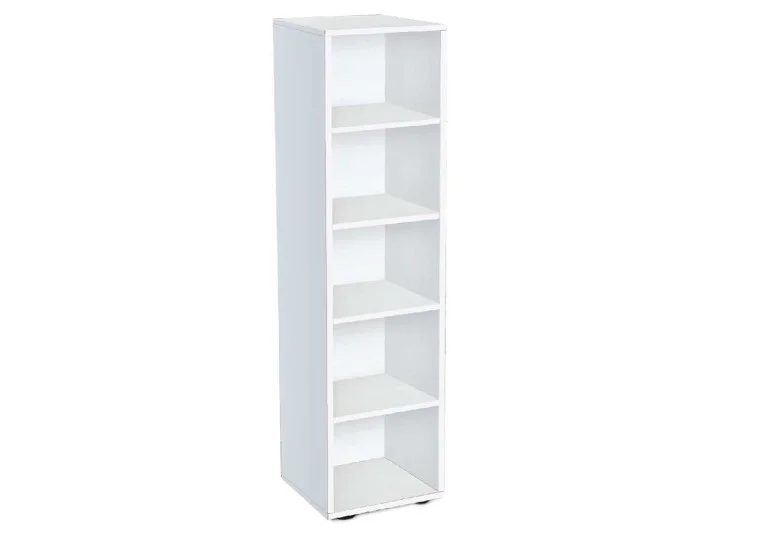 Βιβλιοθήκη Etazerka AVA 5.1 Λευκή, 39x33x184,3, Genomax Βιβλιοθήκη Etazerka AVA 5.1 Λευκή, 39x33x184,3, Genomax