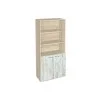 Βιβλιοθήκη Etazerka Ava 5 Σόνομα, 78x33x184,3, Genomax Βιβλιοθήκη Etazerka Ava 5 Σόνομα, 78x33x184,3, Genomax