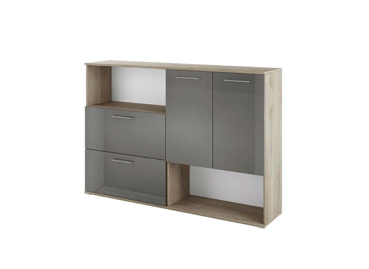 Βιβλιοθήκη  158,5x36x106, Modul 52, Genomax