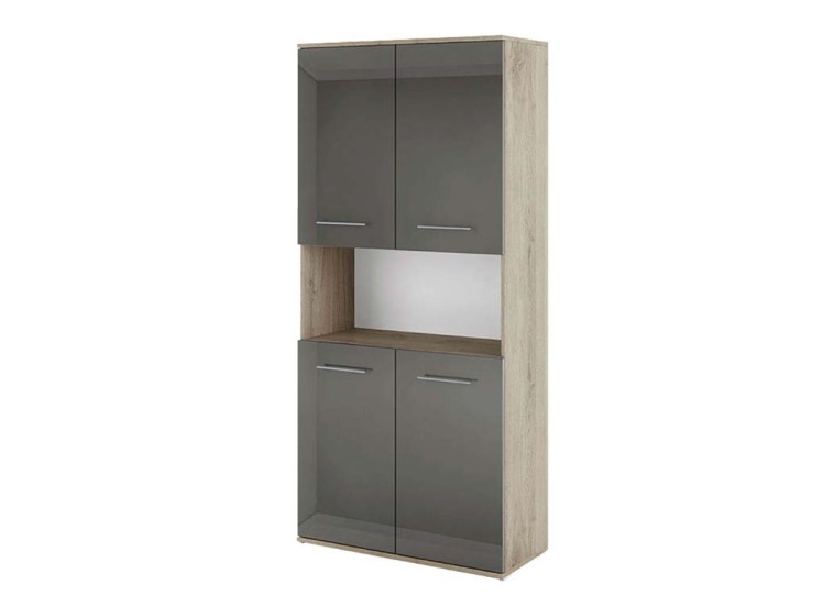 Βιβλιοθήκη με πόρτες 80x36x175.5, Modul 65, Genomax Βιβλιοθήκη με πόρτες 80x36x175.5, Modul 65, Genomax