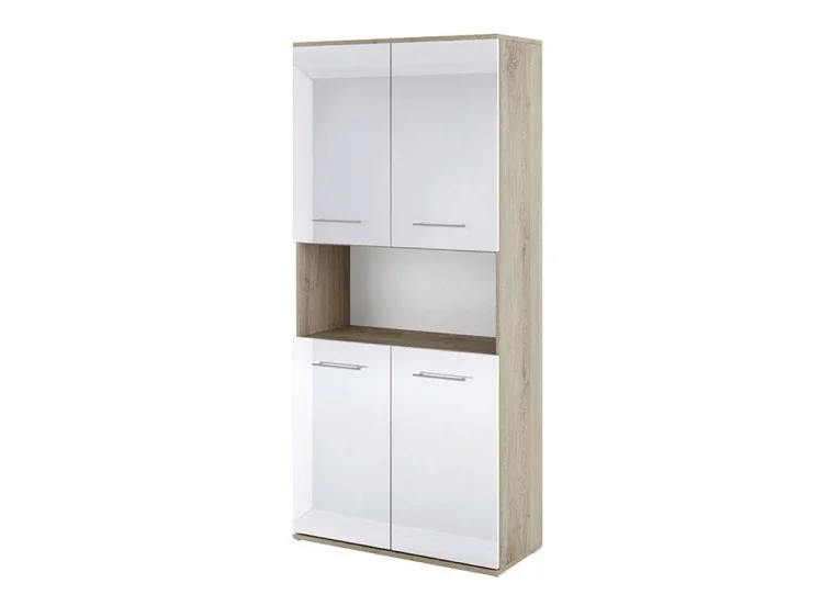Βιβλιοθήκη με πόρτες 80x36x175.5, Modul 86, Genomax