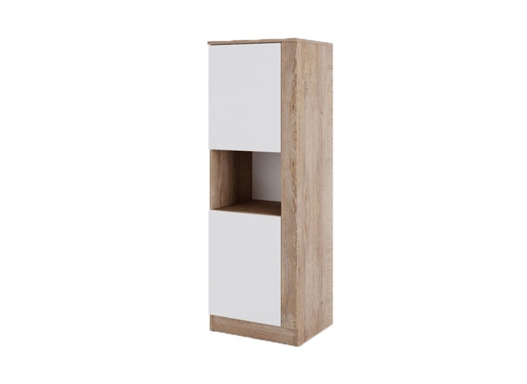 Βιβλιοθήκη Σόνομα/Λευκό, 48x140x40, Modul 911, Genomax Βιβλιοθήκη Σόνομα/Λευκό, 48x140x40, Modul 911, Genomax