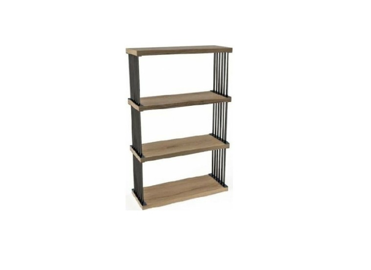 Βιβλιοθήκη Novico, 120x35x133 εκ. Βιβλιοθήκη Novico, 120x35x133 εκ.