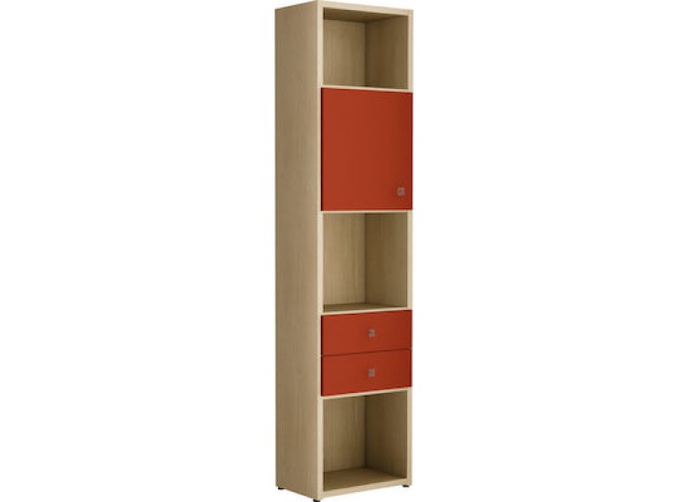 Βιβλιοθήκη Silvia 1, 48x31x195 εκ. Βιβλιοθήκη Silvia 1, 48x31x195 εκ.