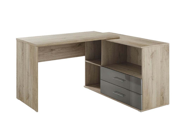 Γραφείο υπολογιστή γωνιακό, Modul 46, 143,5/127/75εκ, Genomax Γραφείο υπολογιστή γωνιακό, Modul 46, 143,5/127/75εκ, Genomax