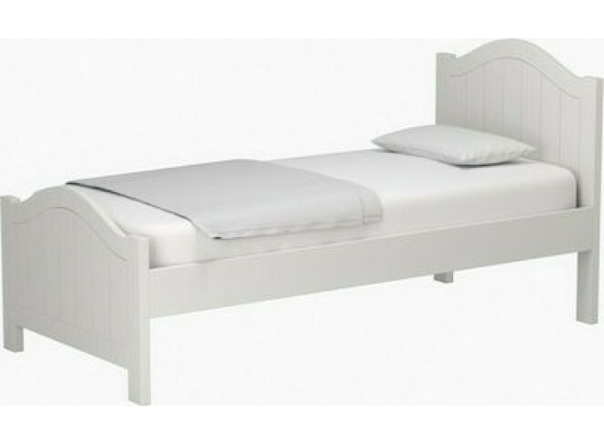 Κρεβάτι Μονό Ξύλινο Antonella, 90x200 εκ.