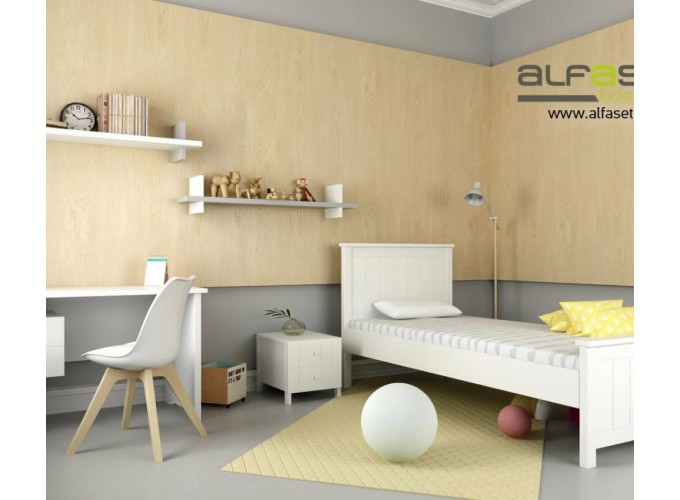 Κρεβάτι Μονό Ξύλινο Andronica, 90x200 εκ.