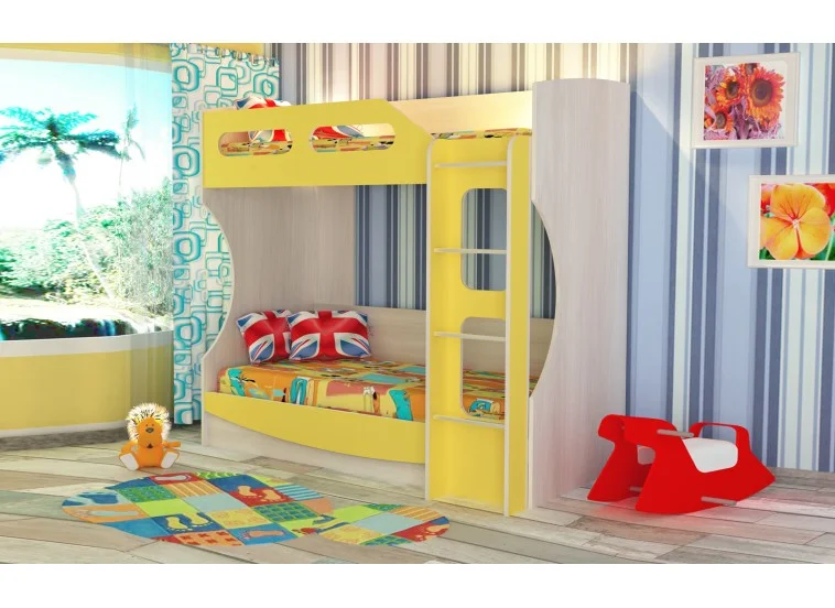 Παιδικό υπνοδωμάτιο, 2τμχ , 82/190, Red, Genomax| All4home Παιδικό υπνοδωμάτιο, 2τμχ , 82/190, Red, Genomax