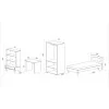 Παιδικό υπνοδωμάτιο 4 τμχ., Barbie, 90/200, Genomax| All4home Παιδικό υπνοδωμάτιο 4 τμχ., Barbie, 90/200, Genomax