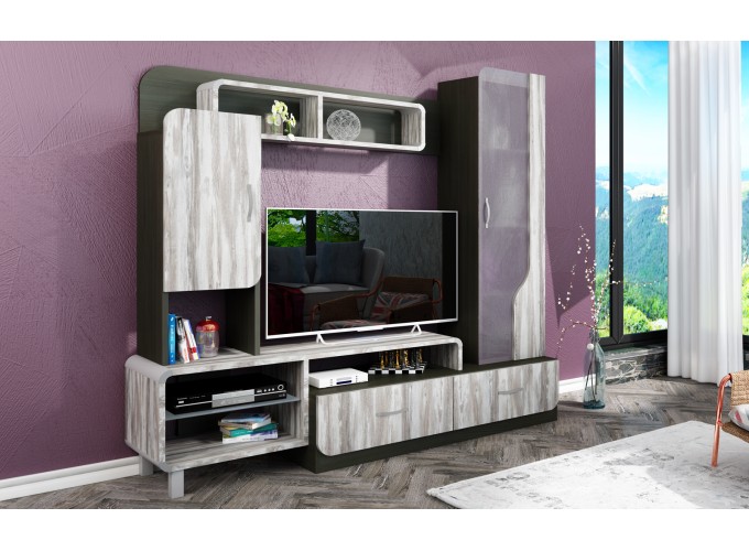 Σύνθετο Σαλονιού Karizma, 180x48x174, Genomax Σύνθετο Σαλονιού Karizma, 180x48x174, Genomax