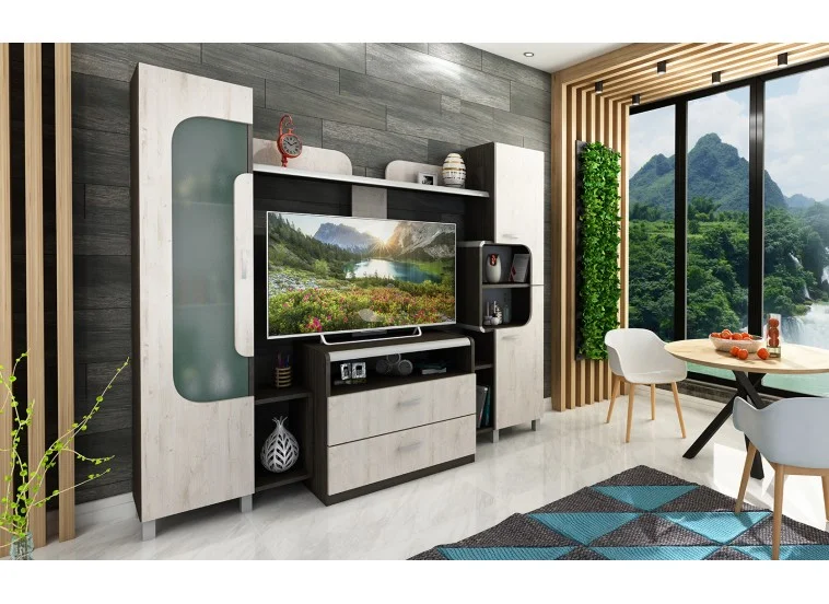 Σύνθετο Σαλονιού Monaco, 210x48x185, Genomax | All4home Σύνθετο Σαλονιού Monaco, 210x48x185, Genomax