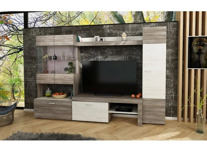 Σύνθετο Σαλονιού 250/173/40 εκ., Vigo, Genomax