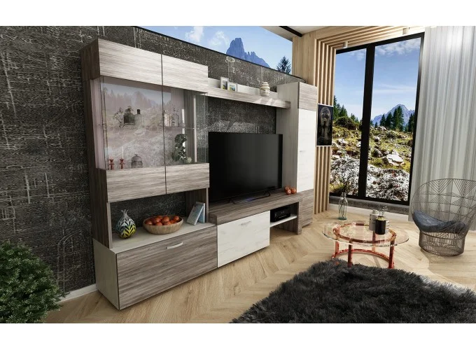 Σύνθετο Σαλονιού 250/173/40 εκ., Vigo, Genomax