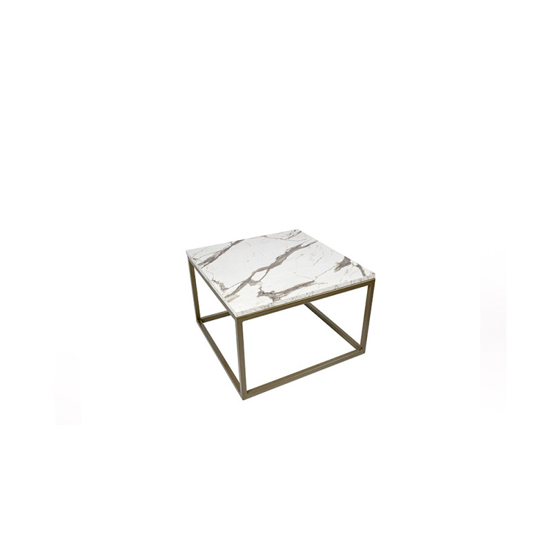 Τραπέζι σαλονιού Ofelia, 60x60x35 εκ.