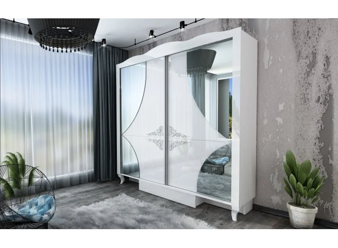Ντουλάπα Belissima, 200x60x215 εκ, Genomax