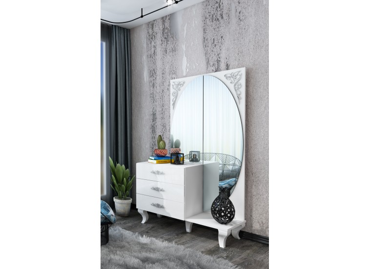 Σετ Κρεβατοκάμαρας Belissima, 200x62x215 εκ., Genomax Σετ Κρεβατοκάμαρας Belissima, 200x62x215 εκ., Genomax