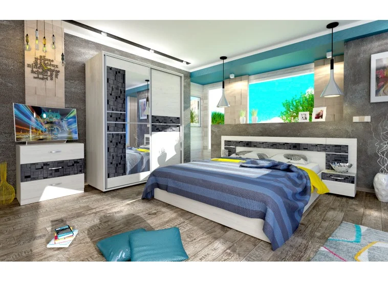 Σετ Κρεβατοκάμαρας Max