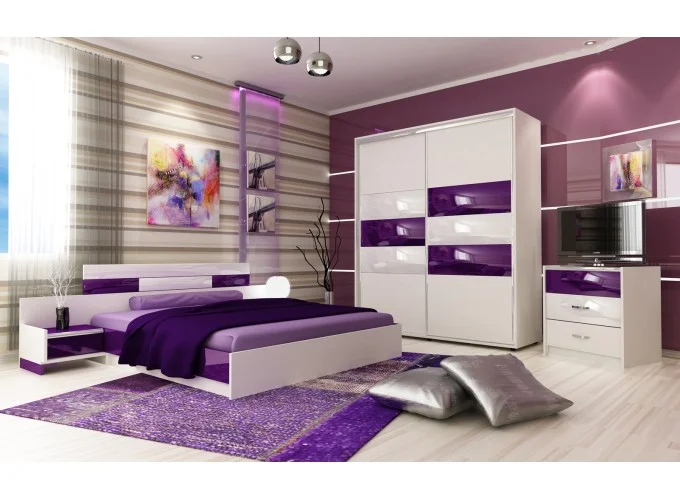 Σετ Κρεβατοκάμαρας 5 τεμαχίων 160/200, Palermo με ΔΩΡΟ συρταριέρα, 257/195/75 εκ., Genomax