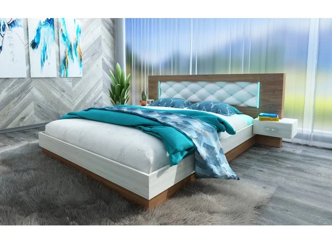 Σετ Κρεβατοκάμαρας 5 τεμαχίων 160/200, Regal, 245/215/89 εκ., Genomax