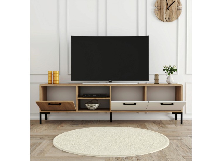 Έπιπλο Τηλεόρασης ,1594 Aurora  , Μ180xΠ35xΥ50 εκ., All4home