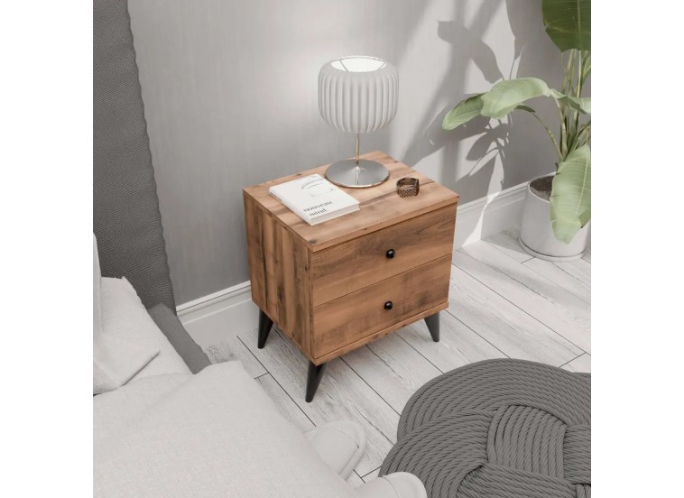 Κομοδίνο 3724 Mona , 45x35x51,1 εκ., All4home