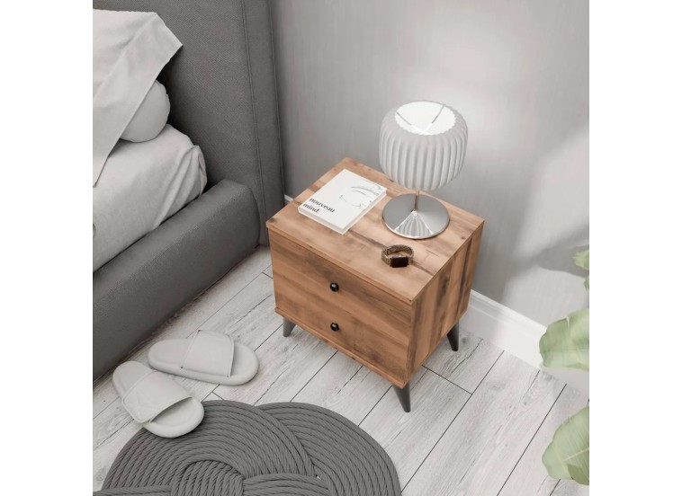 Κομοδίνο 3724 Mona , 45x35x51,1 εκ., All4home