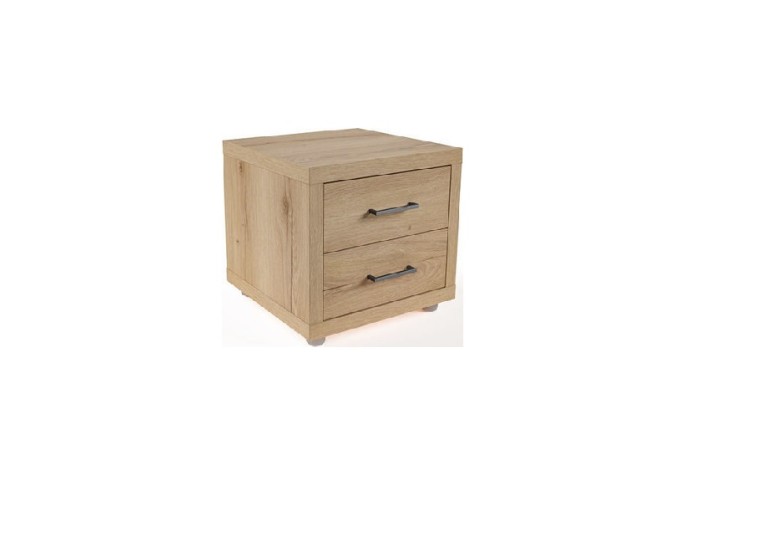 Κομοδίνο Angelita με Ματ όψεις, 45x48x40 εκ. Κομοδίνο Angelita με Ματ όψεις, 45x48x40 εκ.