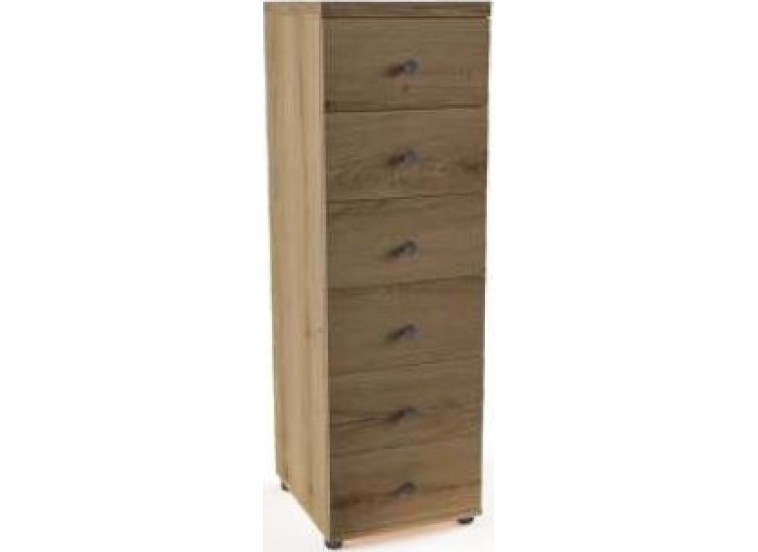 Συρταριέρα Aladina 6, 45x50x125 εκ. Συρταριέρα Aladina 6, 45x50x125 εκ.