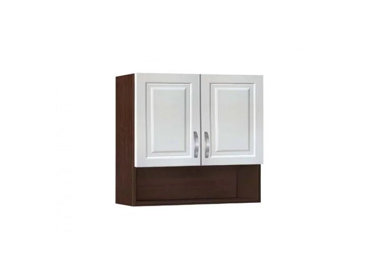 Ντουλάπι Κουζίνας κρεμαστό με ράφι 80εκ. Snow, No 80 P MDF, 80x30x72 εκ., Genomax