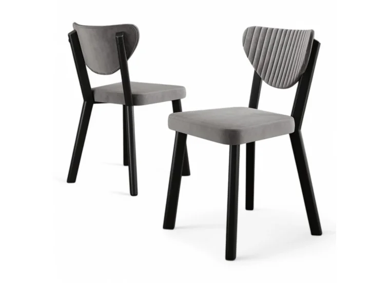 Καρέκλα Υφασμάτινη Γκρί , Arfe, All4home