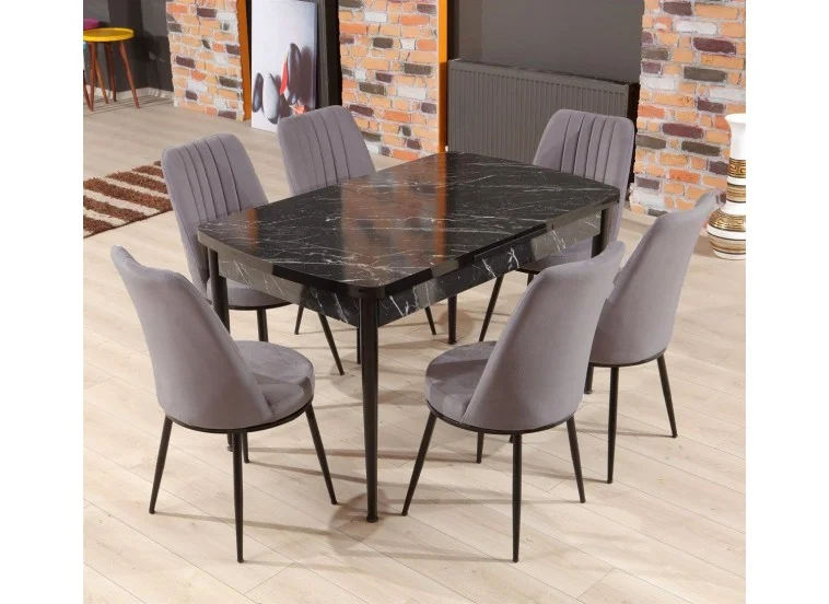 Σετ Τραπεζαρίας  Majesty , 7 Τεμαχίων , All4home