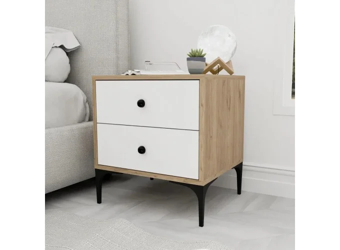 Κομοδίνο 3710 Agata , 52x45x50,1 εκ., All4home
