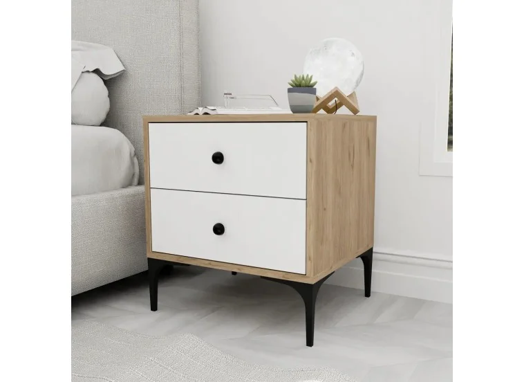 Κομοδίνο 3710 Agata , 52x45x50,1 εκ., All4home