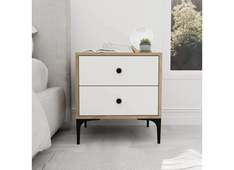 Κομοδίνο 3710 Agata , 52x45x50,1 εκ., All4home