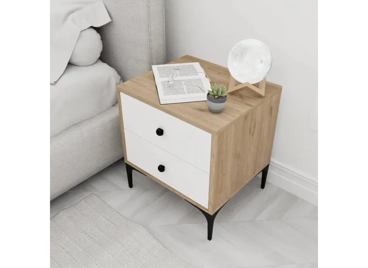 Κομοδίνο 3710 Agata , 52x45x50,1 εκ., All4home