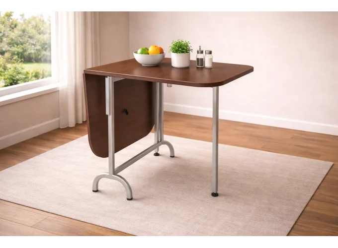 Τραπέζι κουζίνας πτυσσόμενο 26-142/77/80 εκ. Geno Βέγγε, Genomax