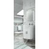 Σετ επιδαπέδιου επίπλου μπάνιου, Luna 55, Λευκό, Drop Σετ επιδαπέδιου επίπλου μπάνιου, Luna 55, Λευκό, Drop