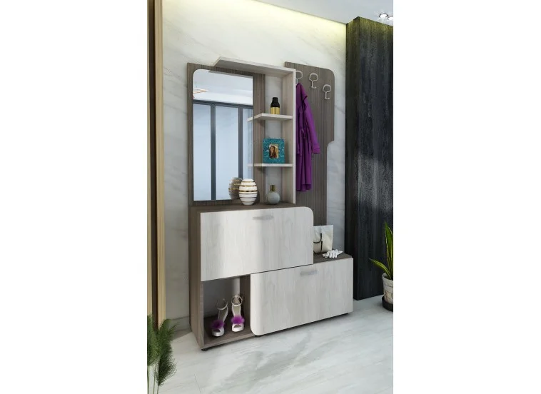 Έπιπλο Εισόδου Amelia, 117x37x188.5, Genomax | All4home Έπιπλο Εισόδου Amelia, 117x37x188.5, Genomax