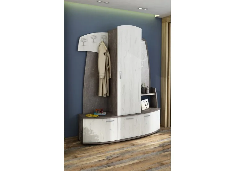 Έπιπλο Εισόδου Pegas, 151x45x190.5, Genomax | All4home Έπιπλο Εισόδου Pegas, 151x45x190.5, Genomax