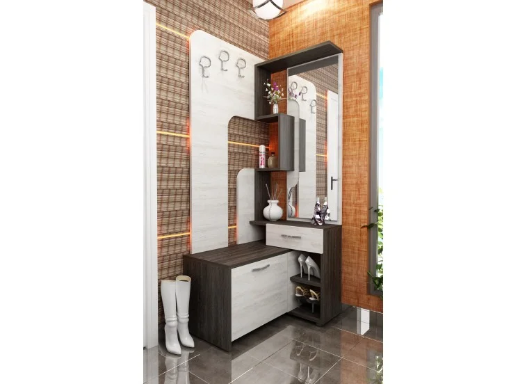 Έπιπλο Εισόδου, Stefi, 120x37,5x193, Genomax | All4home Έπιπλο Εισόδου, Stefi, 120x37,5x193, Genomax