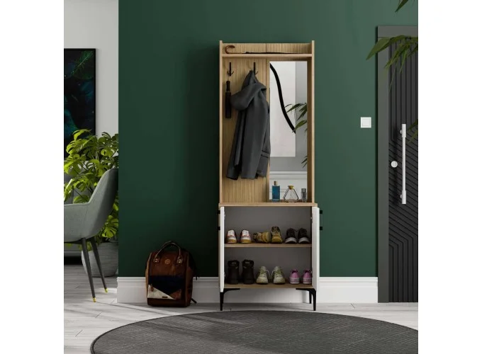 Έπιπλο Εισόδου Royal 5012, 70x35x196 εκ.,All4home