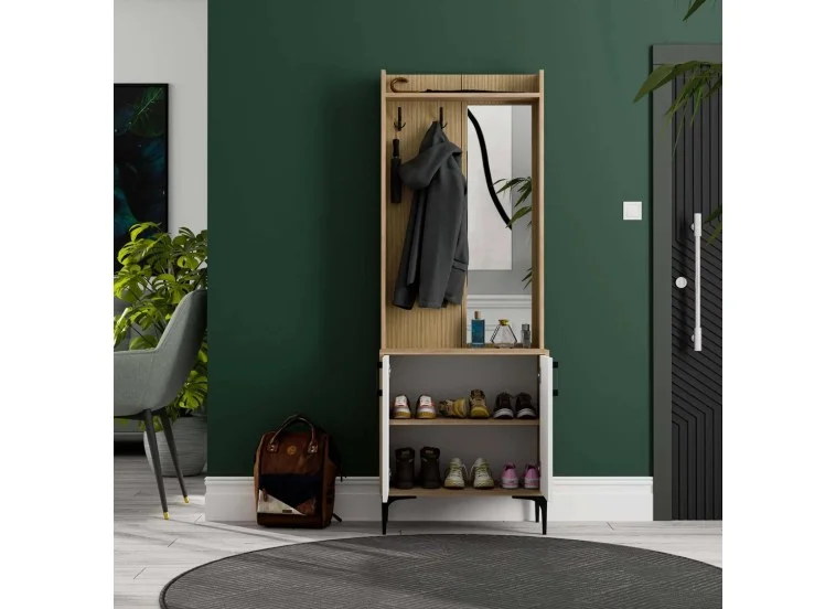 Έπιπλο Εισόδου Royal 5012, 70x35x196 εκ.,All4home