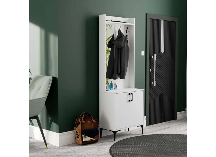 Έπιπλο Εισόδου Royal 5020,με Αριστερό Καθρέφτη 70x35x196 εκ.,All4home