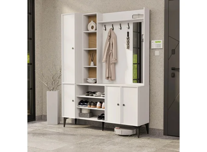 Έπιπλο Εισόδου Verona 5051, 150x35x198 εκ.,All4home