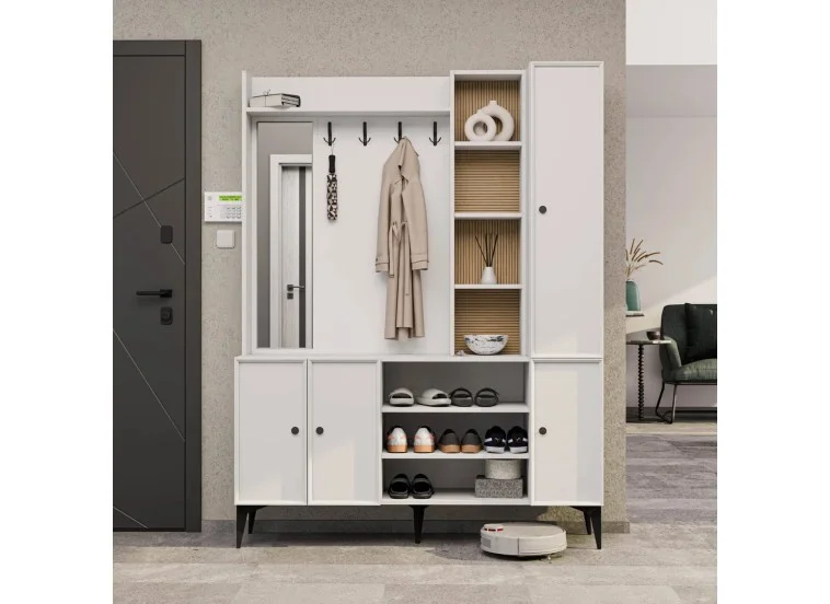 Έπιπλο Εισόδου Verona 5051, 150x35x198 εκ.,All4home